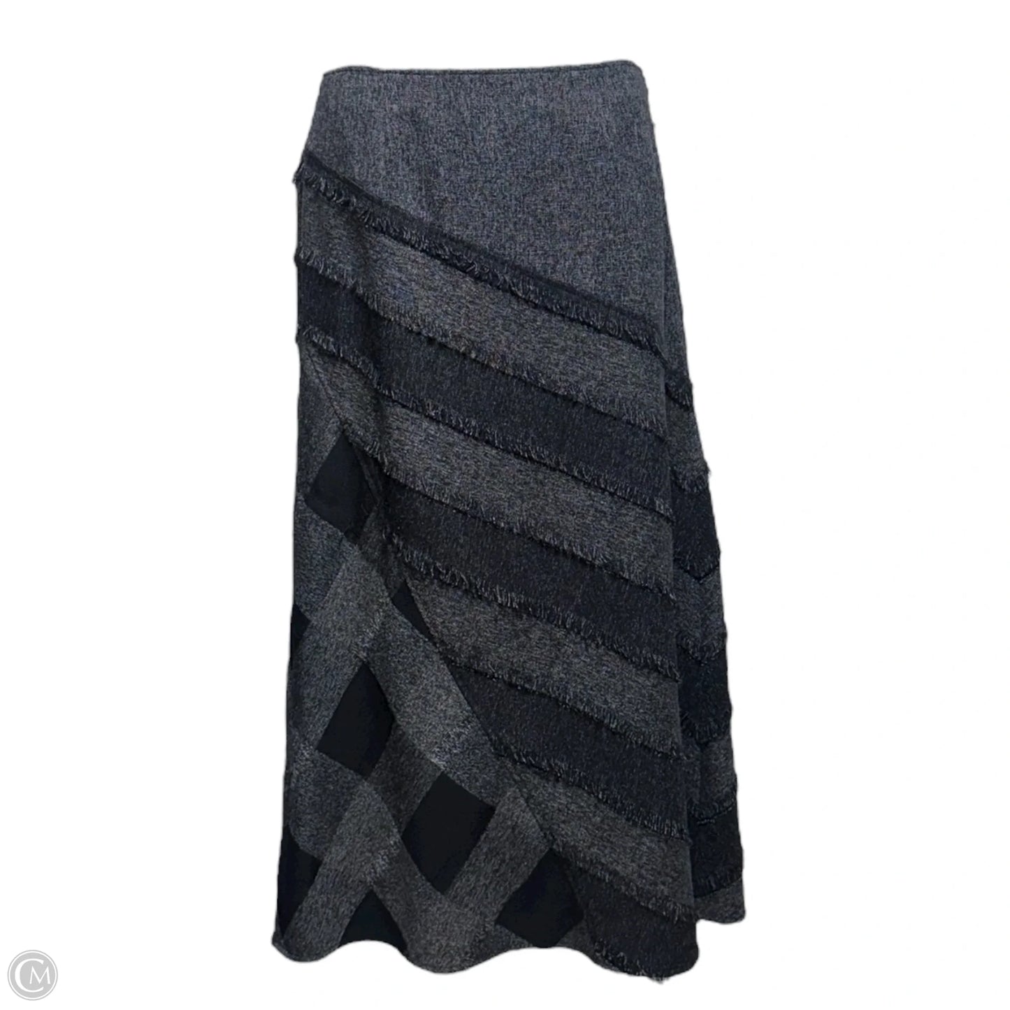 Skirt Maxi By Tribal In Grey, Size: 6