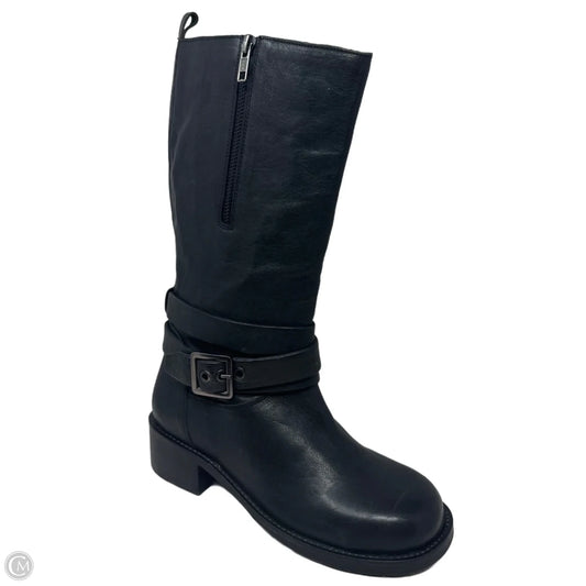 Boots Knee Flats By Vintage Foundry In Black, Size: 8