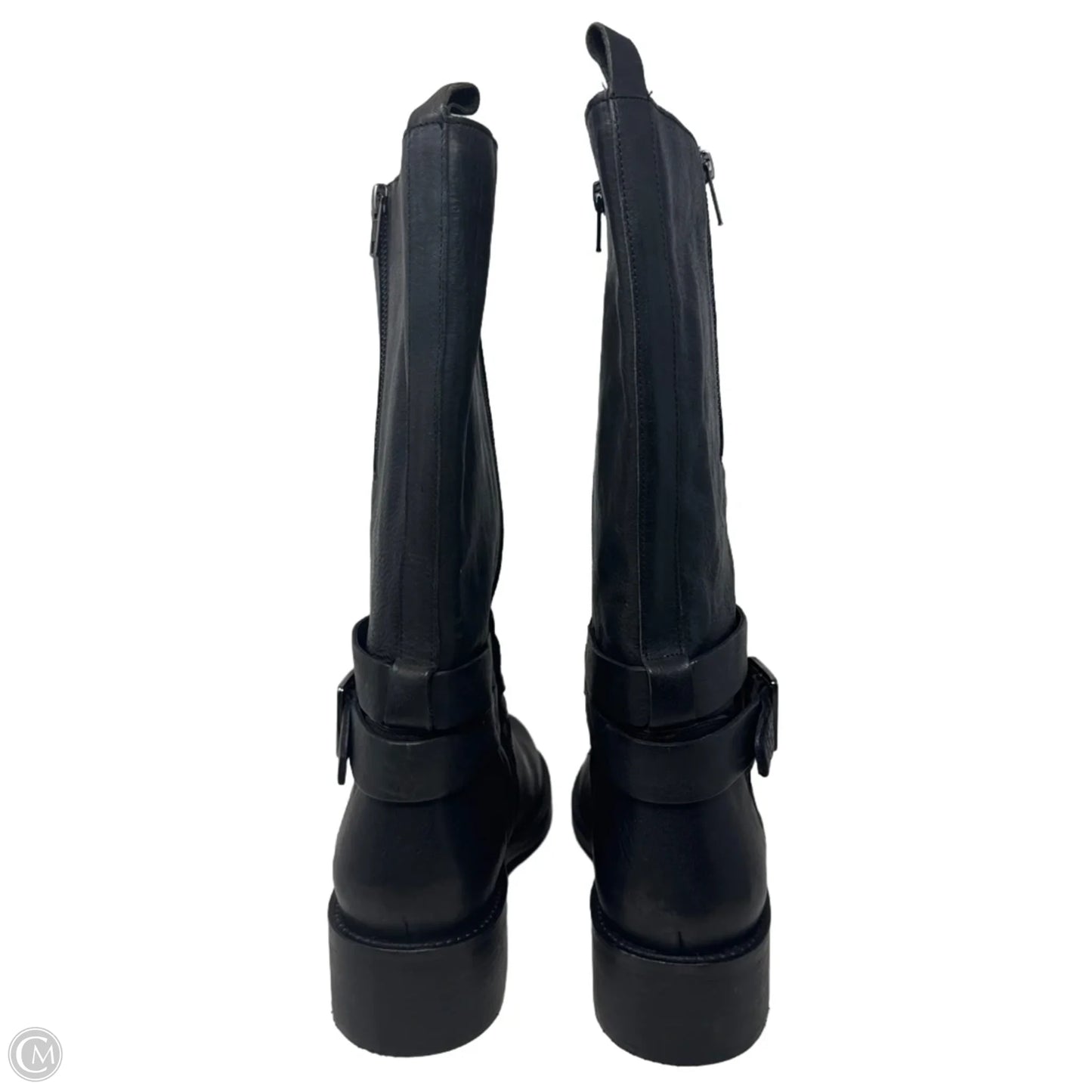 Boots Knee Flats By Vintage Foundry In Black, Size: 8