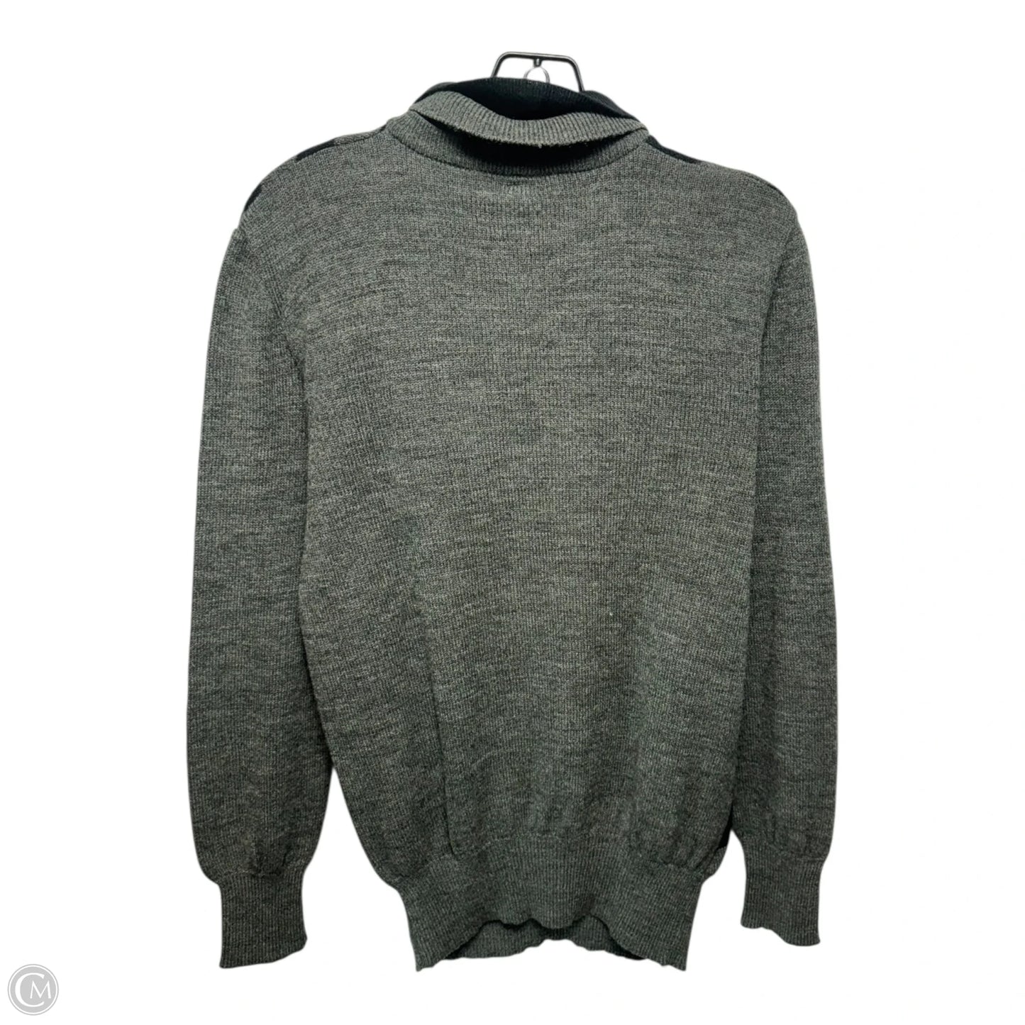 Wool Blend Sweater By Guy LaRoche In Grey, Size: S