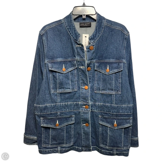 Jacket Denim By Lane Bryant In Blue Denim, Size: 18