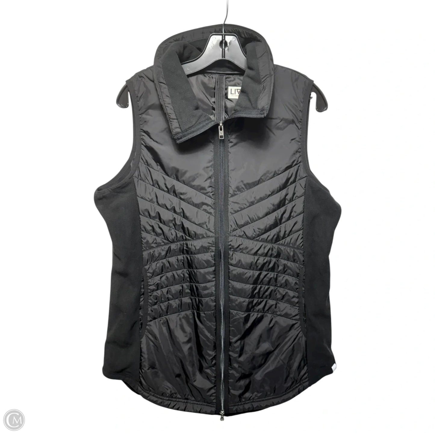 Vest Puffer & Quilted By LIV Outdoor In Black, Size: L
