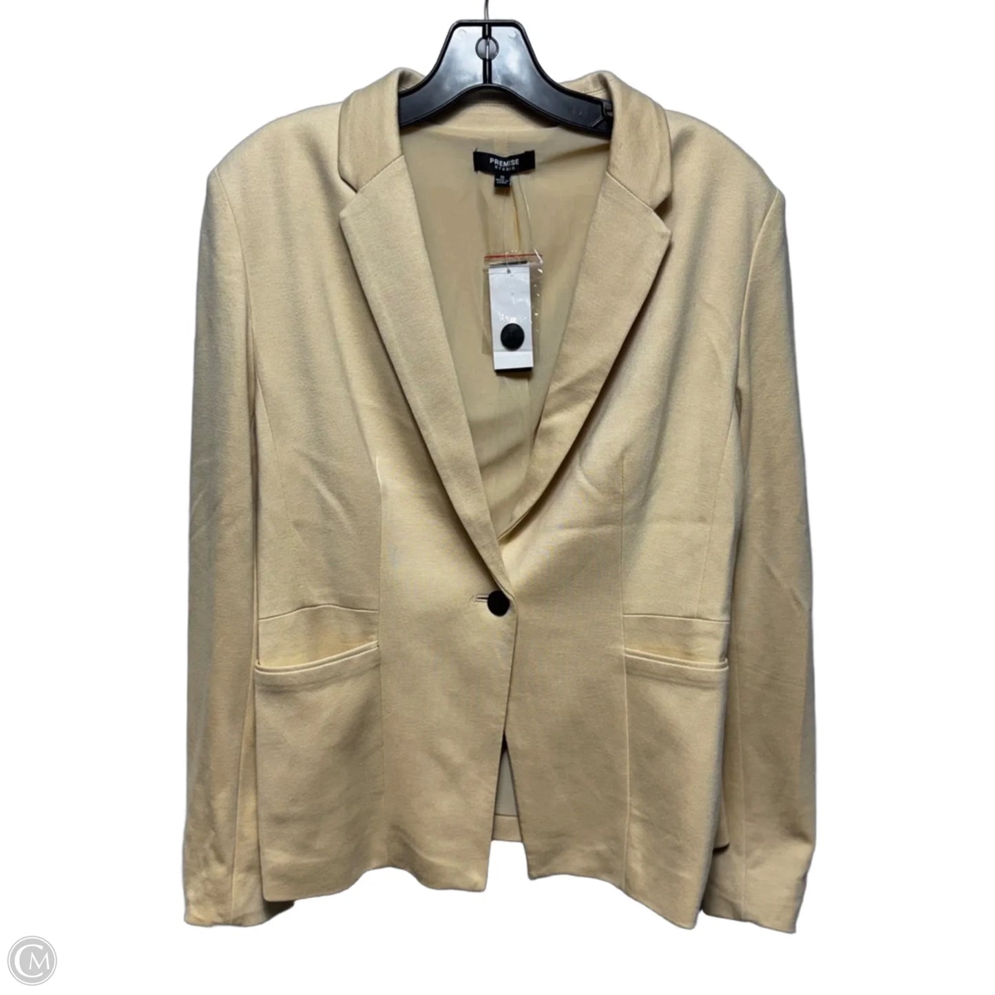 Blazer By Premise In Beige, Size: 10