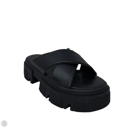 Noemi Sandals By Princess Polly In Black, Size: 7