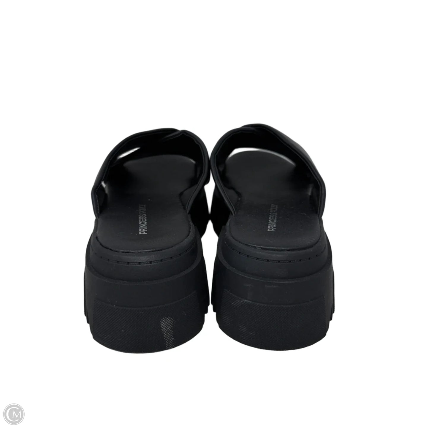 Noemi Sandals By Princess Polly In Black, Size: 7