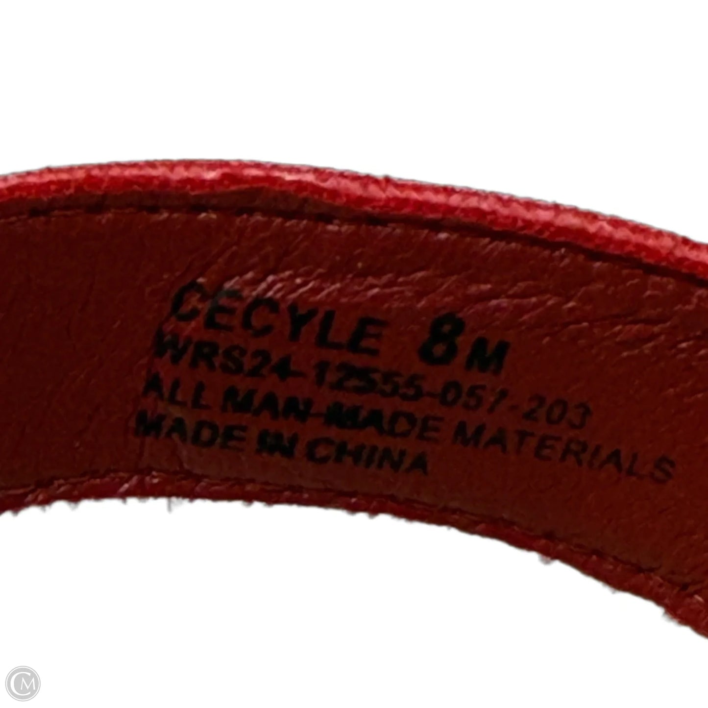 Sandals Heels Wedge By Bare Traps In Red, Size: 8