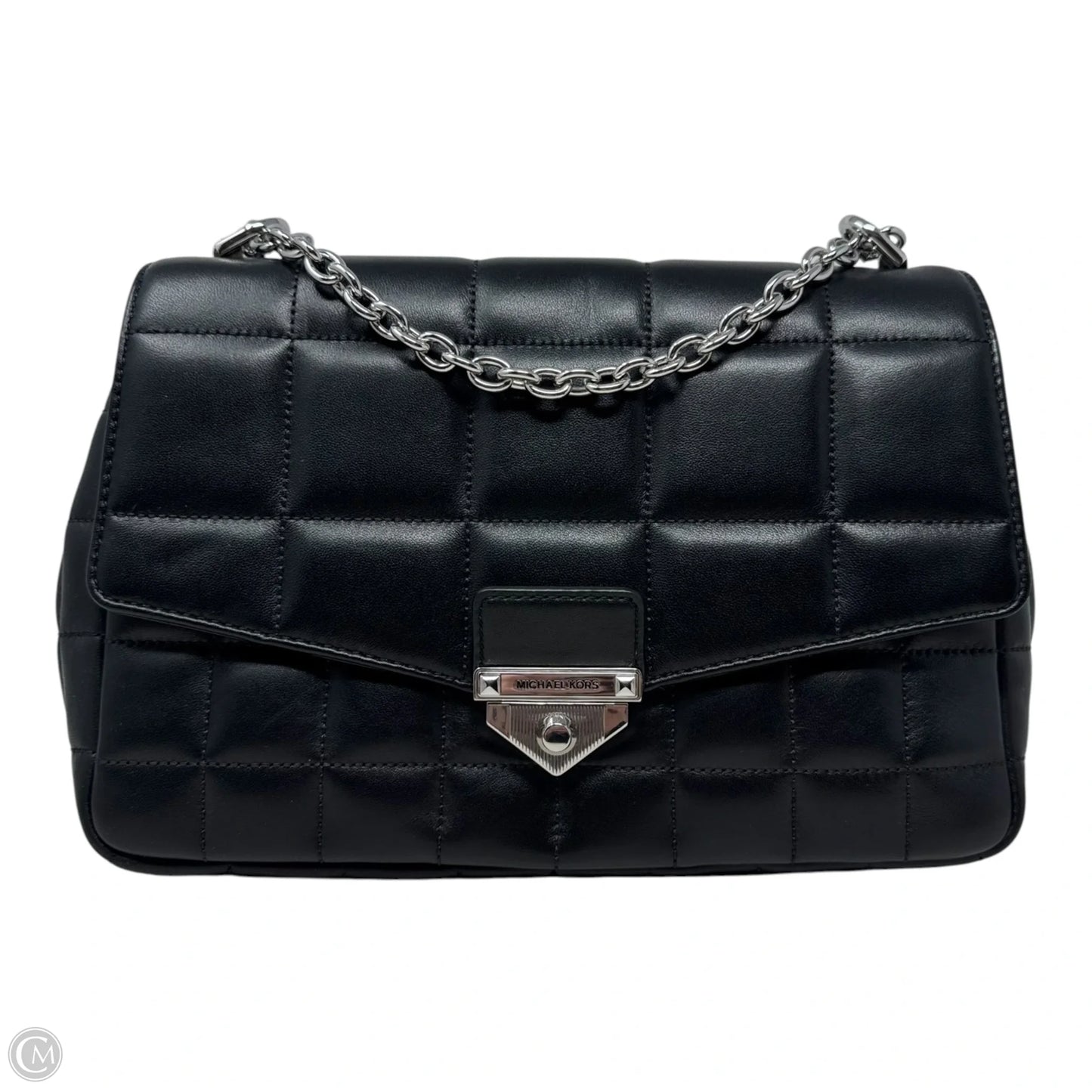 Soho Quilted Handbag Leather By Michael By Michael Kors, Size: Medium