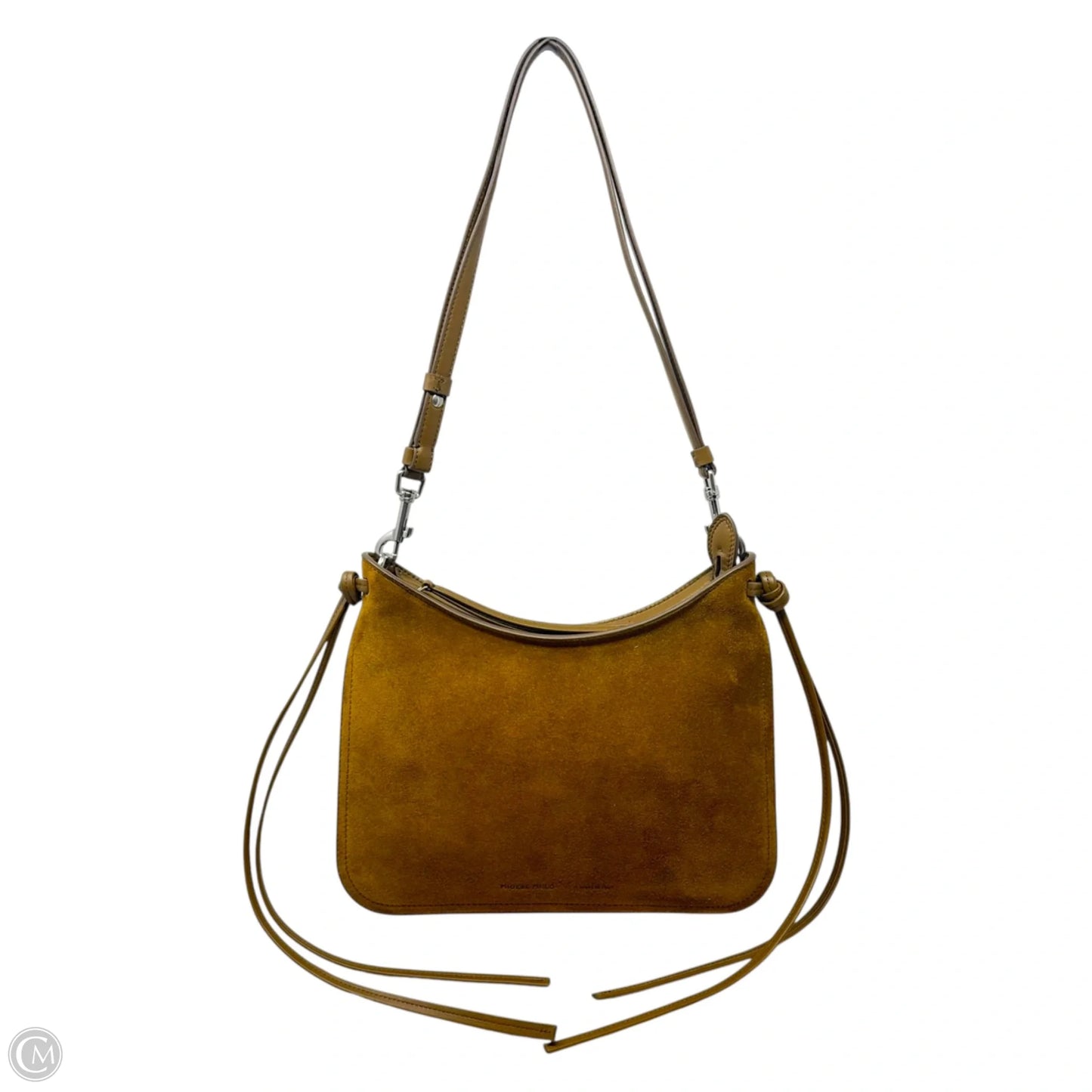The Small Gig Bag By Phoebe Philo in Toffee Suede, Size: Medium