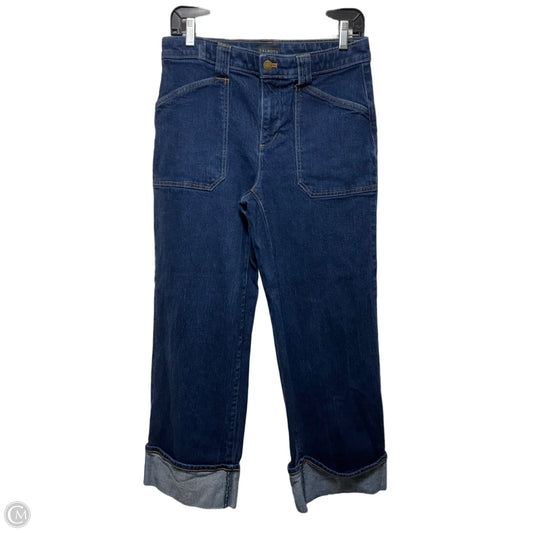 Jeans Cropped By Ann Taylor In Blue Denim, Size: 6