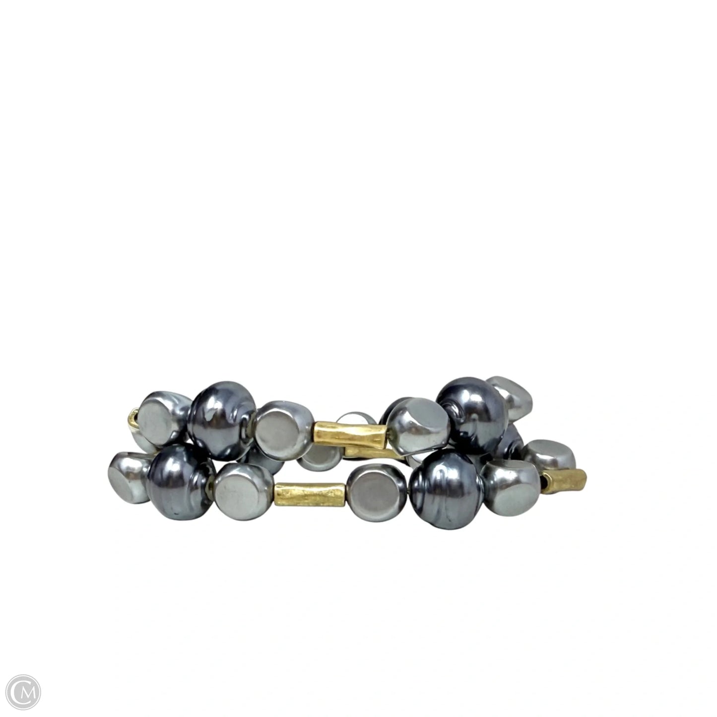 Beaded Stretch Bracelet Set By Chicos, Size: 02 Piece Set