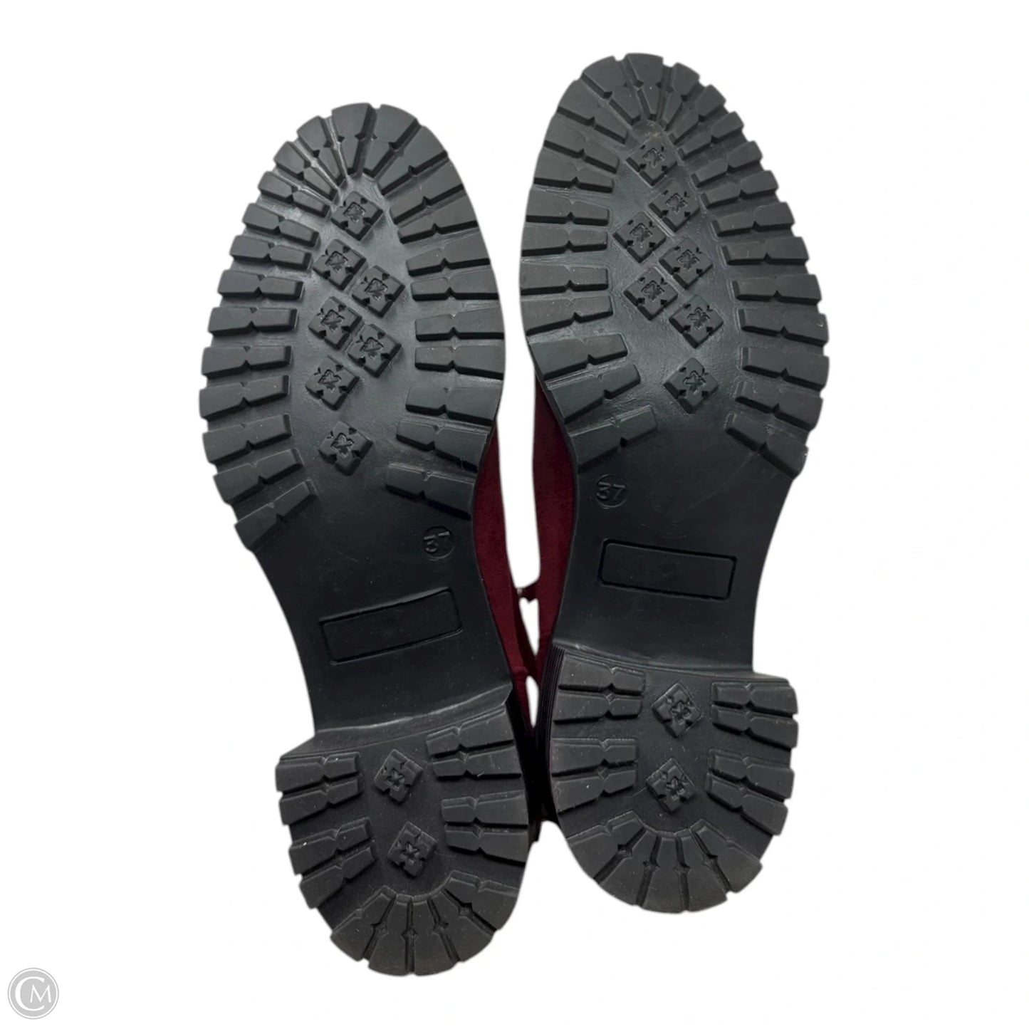 Ingle Double Zip Ankle Boots By Bos & Co In Red, Size: 6.5