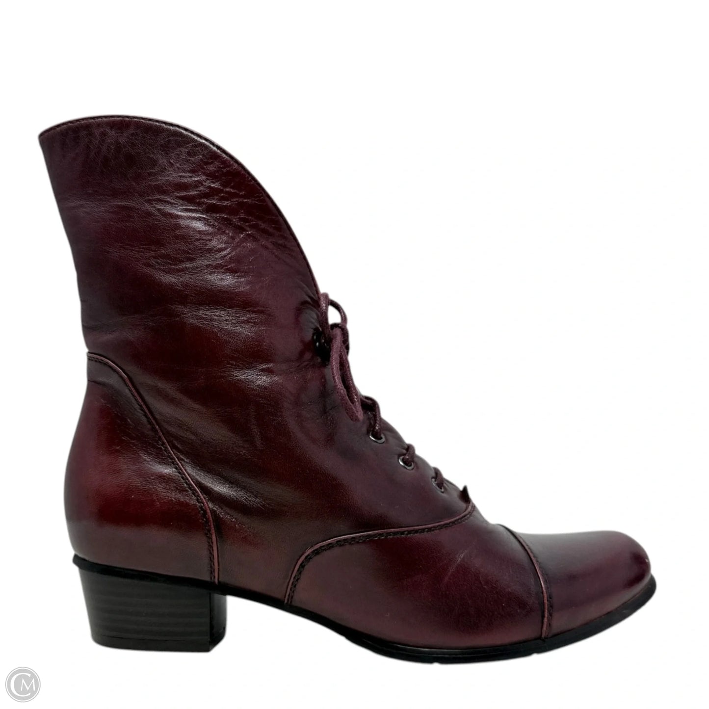 Galil Boots Ankle Heels By Spring Step In Red, Size: 6