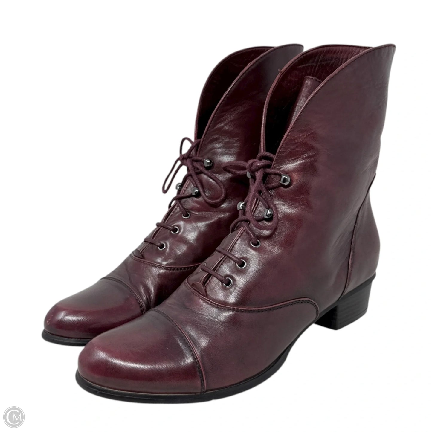 Galil Boots Ankle Heels By Spring Step In Red, Size: 6