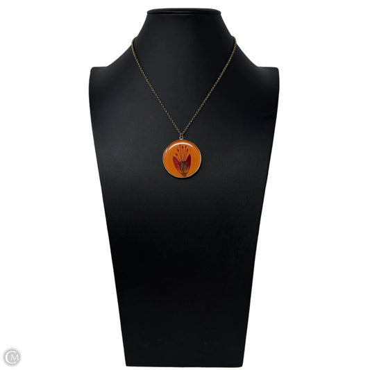 Pressed Flower Pendant Necklace By Shar Dixon