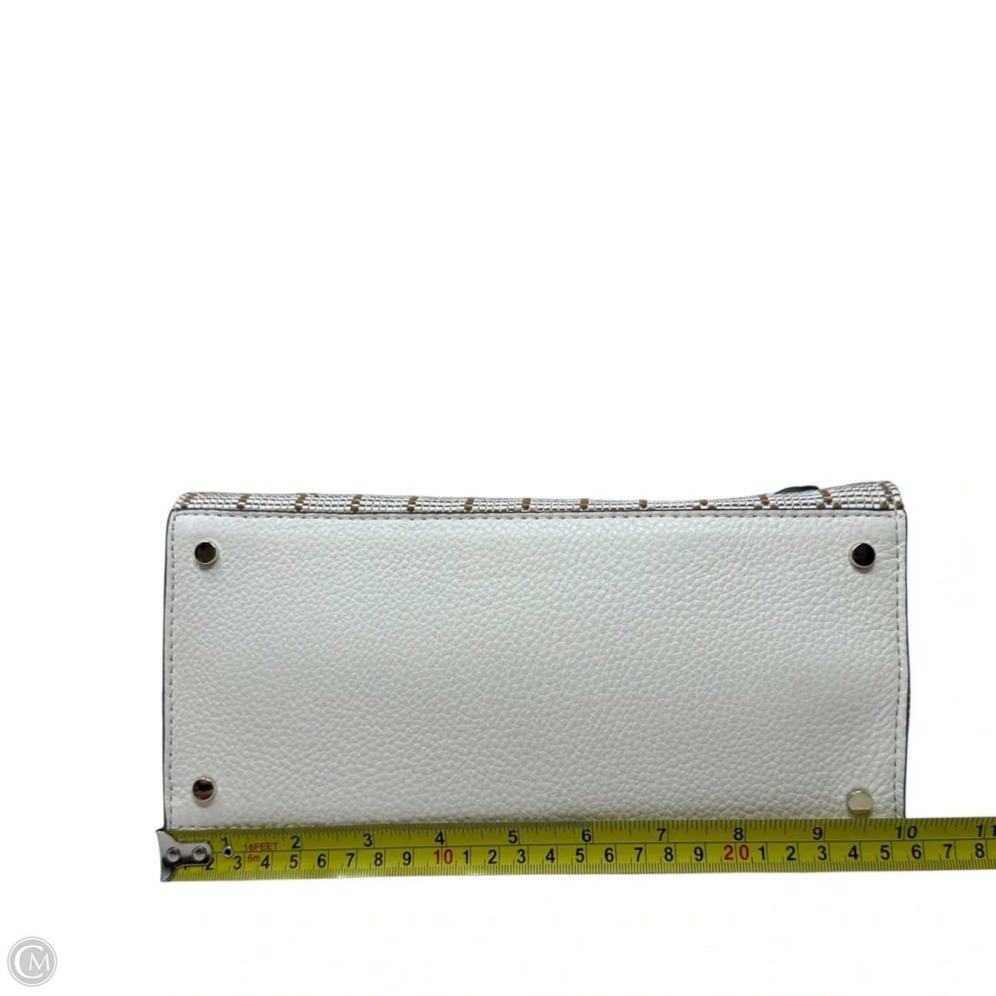 Hayes Bee Embellished Satchel Designer By Kate Spade, Size: Medium
