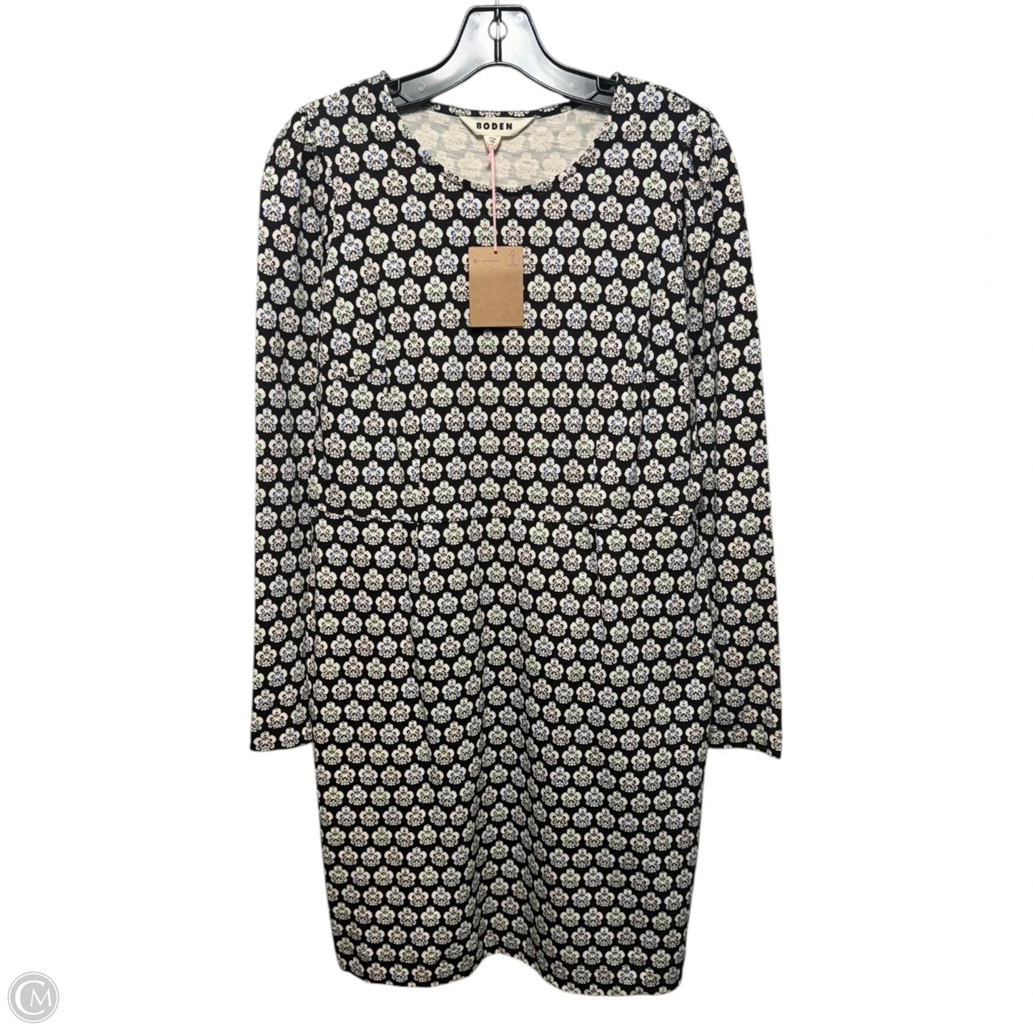 Penelope Cotton Jersey Dress By Boden In Geometric Pattern, Size: 10p
