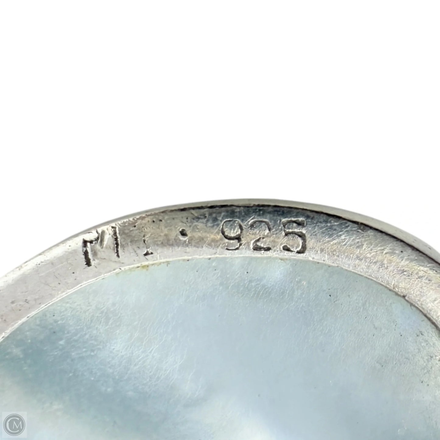 Sterling Silver Mother Of Pearl & Gemstone Pendant