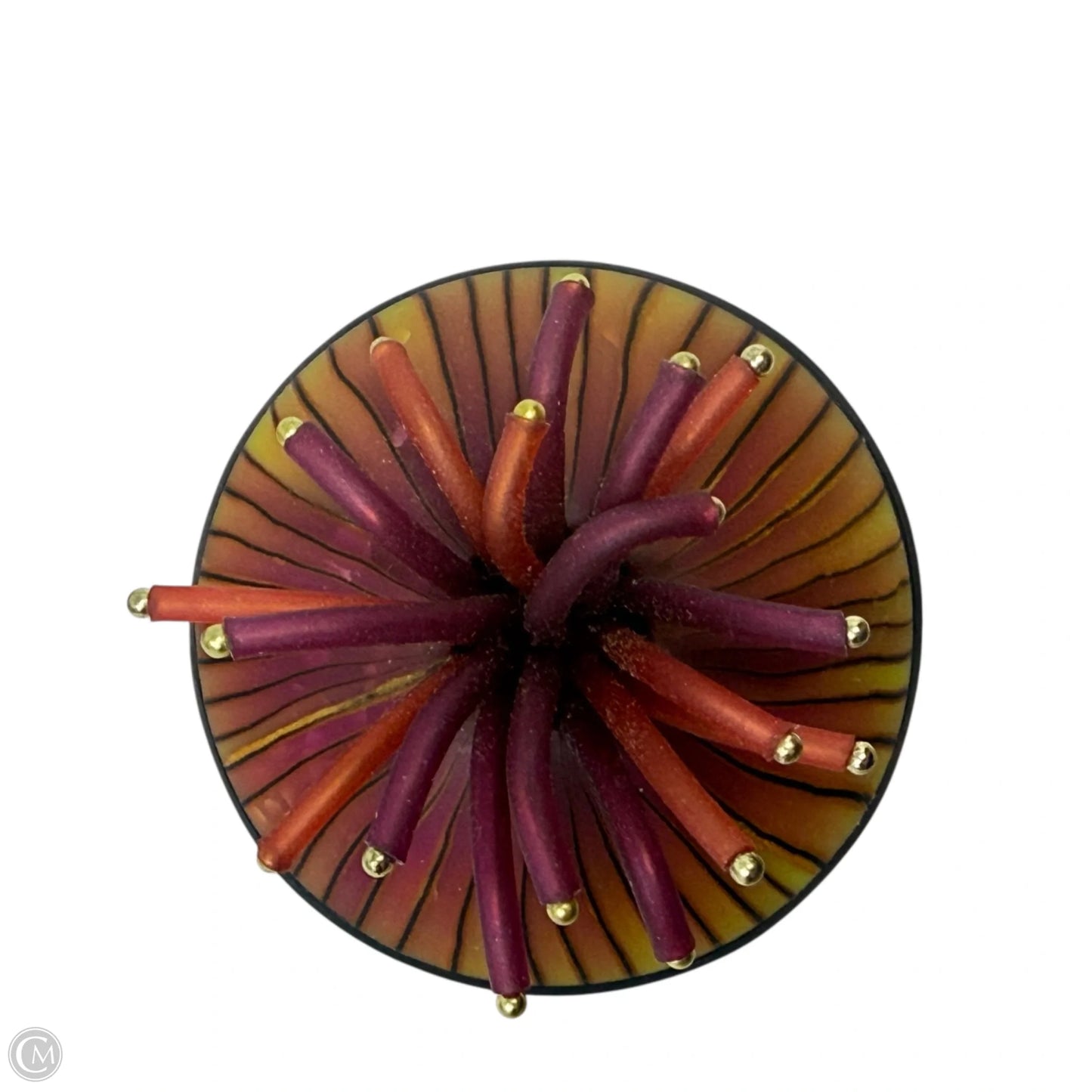 Artisan Floral Brooch