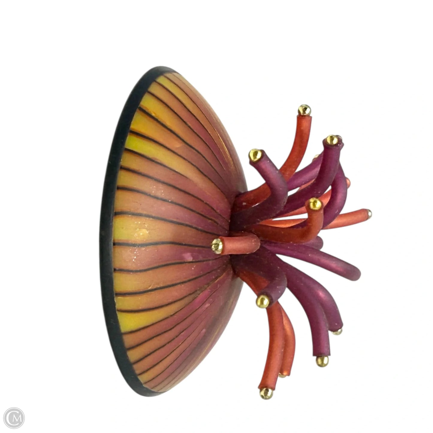 Artisan Floral Brooch