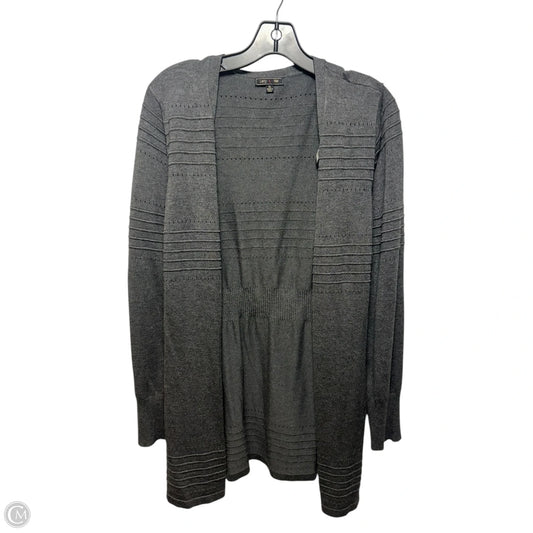Sweater Cardigan By Lety & Me In Grey, Size: Xl