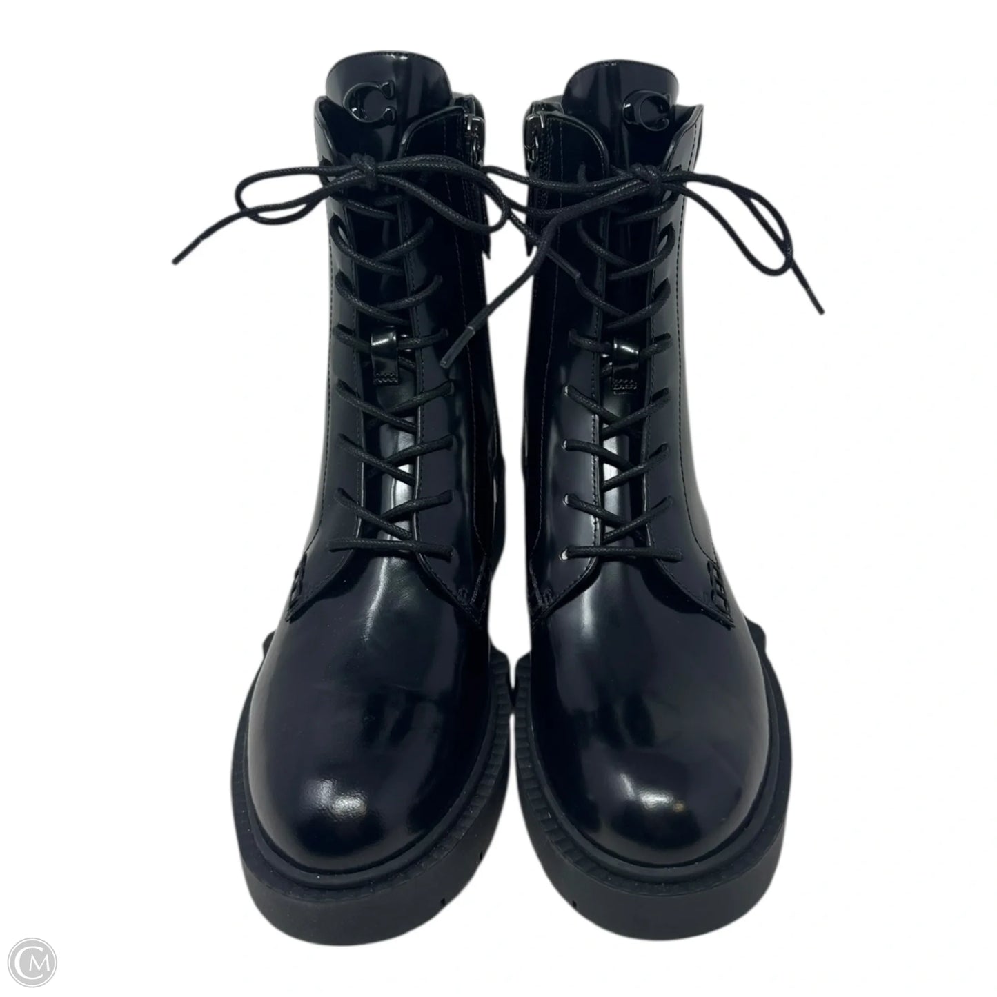 Leighton Boots Designer By Coach In Black, Size: 7