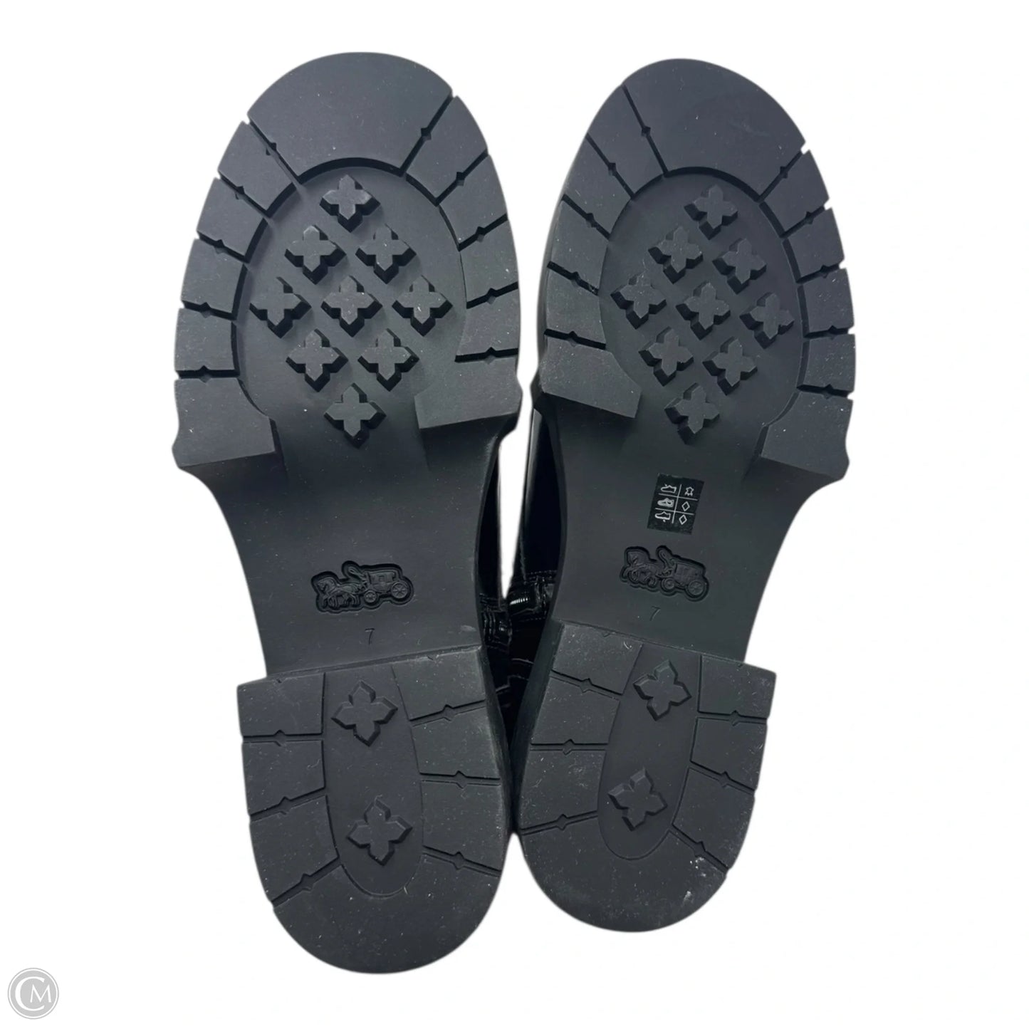 Leighton Boots Designer By Coach In Black, Size: 7