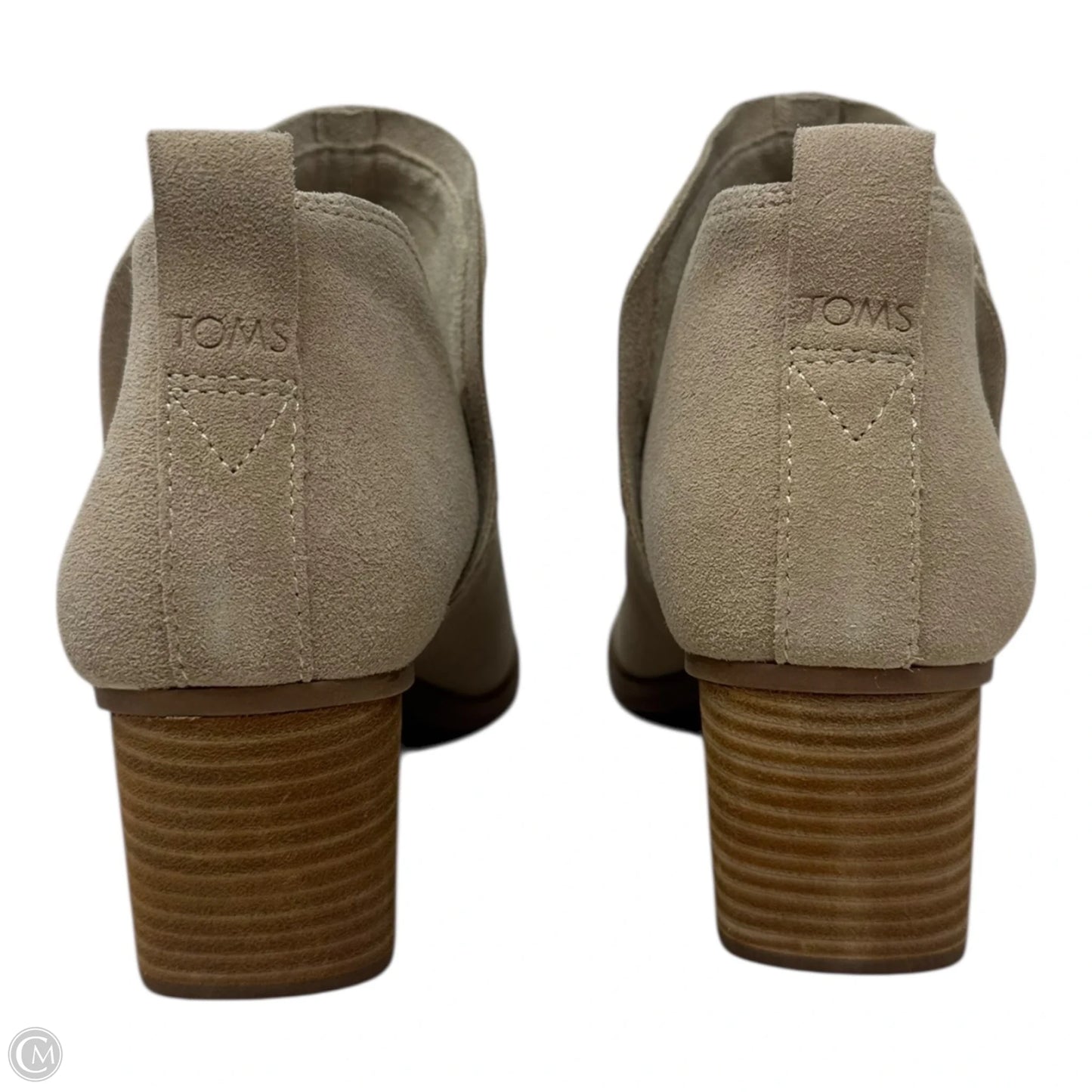 Boots Ankle Wedge By Toms In Animal Print, Size: 7