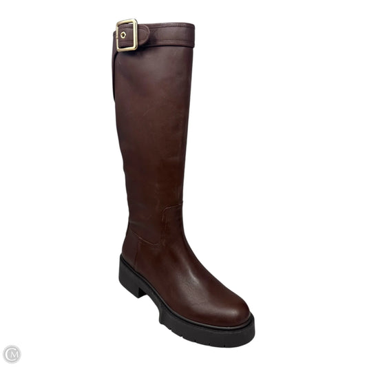 Lilli Boots Designer By Coach In Brown, Size: 7