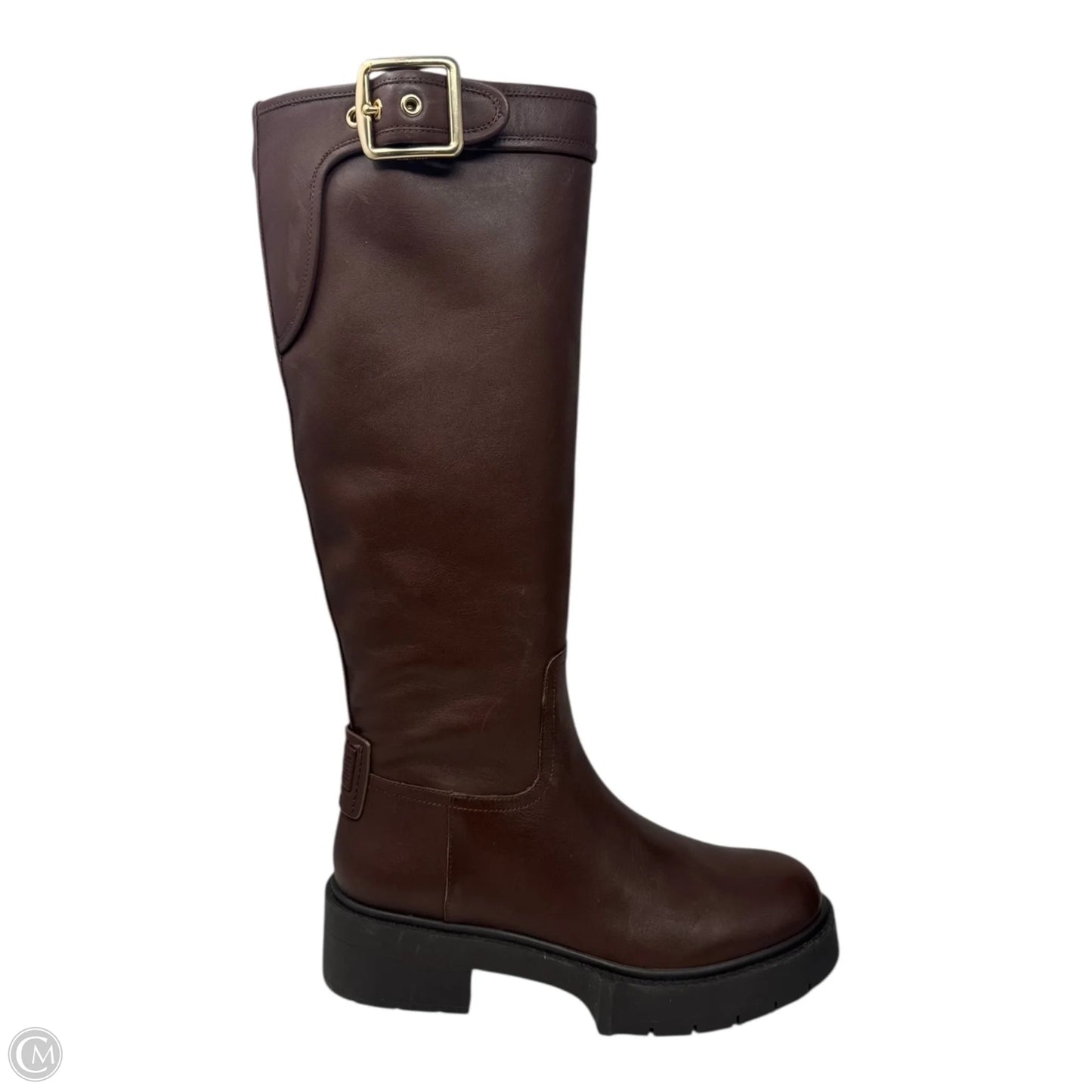 Lilli Boots Designer By Coach In Brown, Size: 7