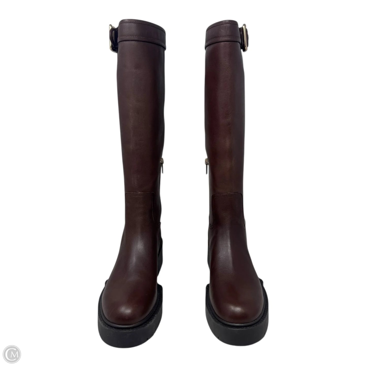 Lilli Boots Designer By Coach In Brown, Size: 7