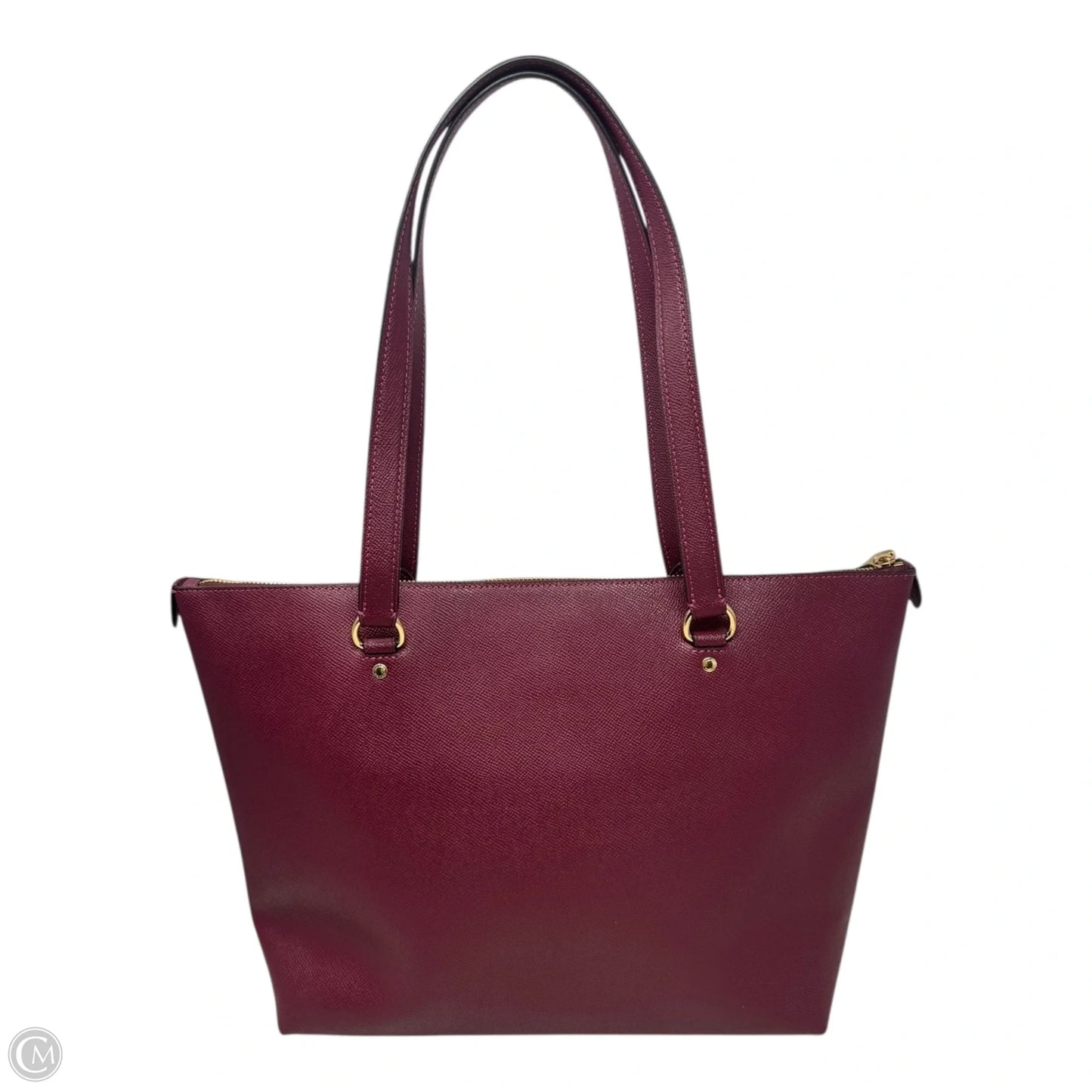 Gallery Tote Handbag Designer By Coach, Size: Large