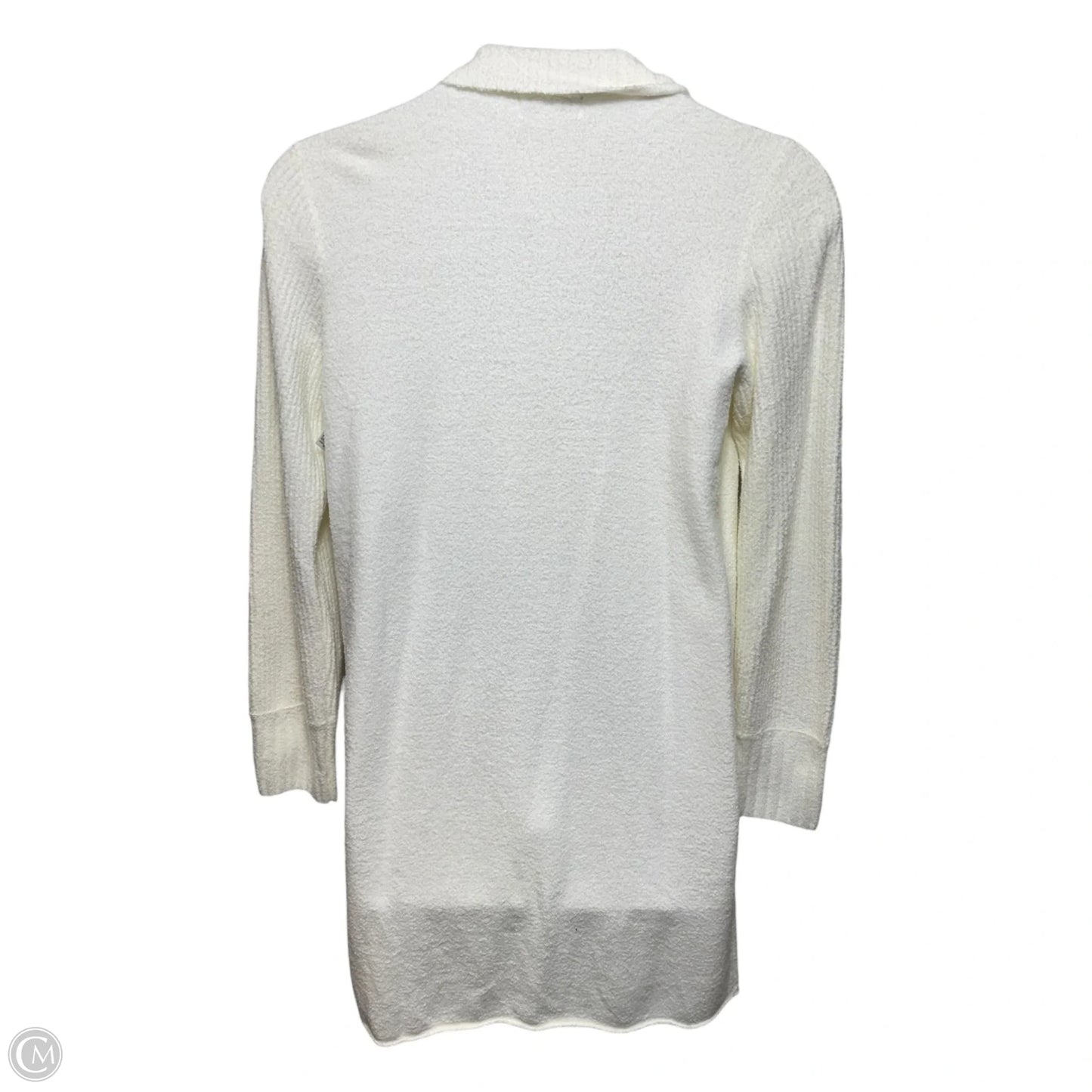 CozyChic Lite Ribbed Sleeve Cardi By Barefoot Dreams In Cream, Size: M