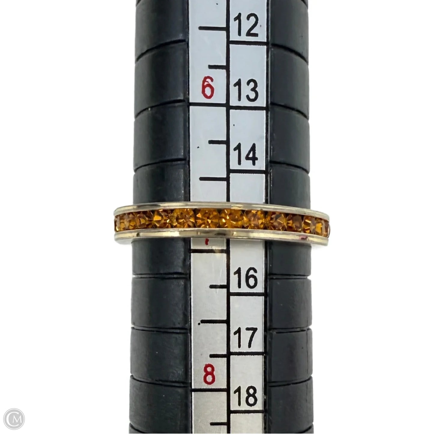 Channel Set CZ Eternity Band Ring, Size: 7