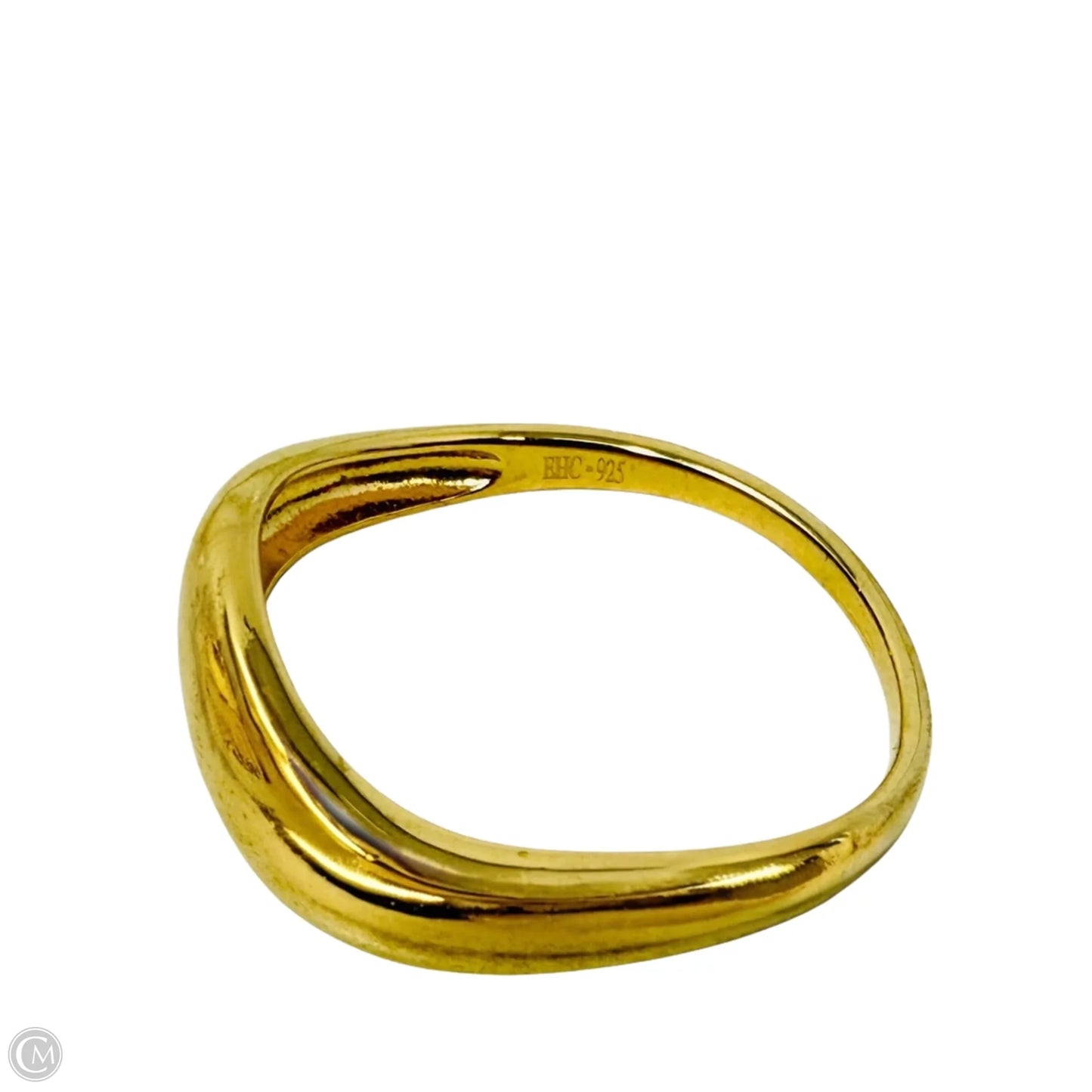Gold Over Sterling Silver Ring By EHC, Size: 7