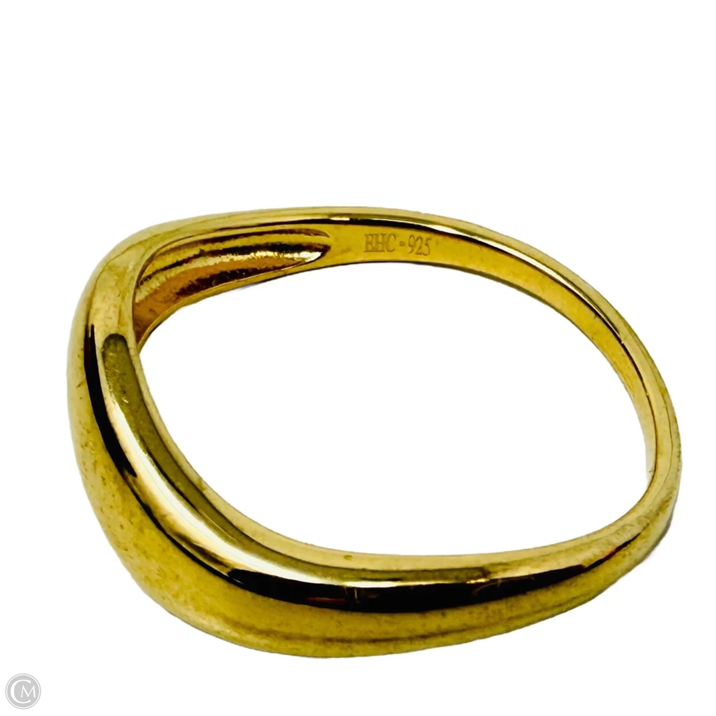 Gold Over Sterling Silver Ring By EHC, Size: 7