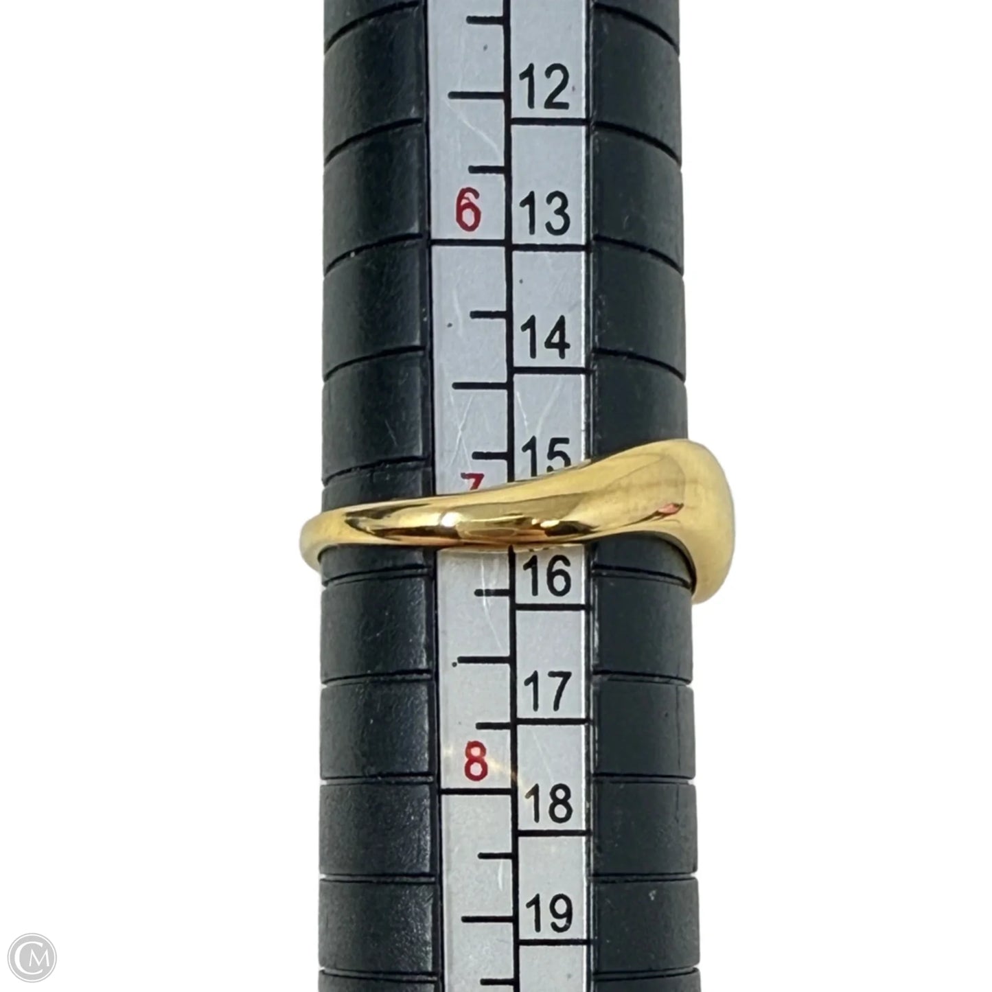 Gold Over Sterling Silver Ring By EHC, Size: 7