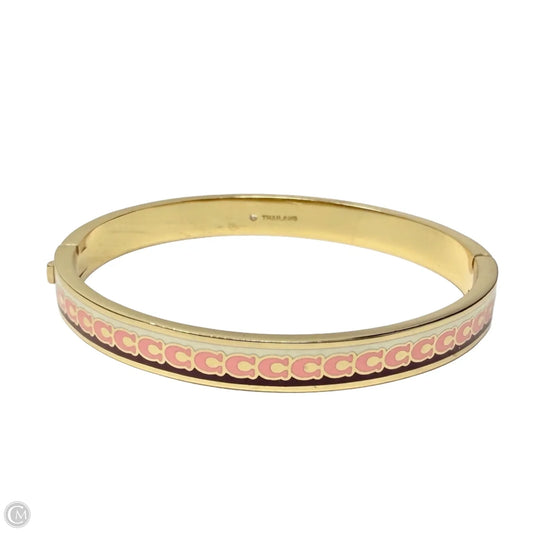 6 MM Signature Enamel Bangle Bracelet Designer By Coach