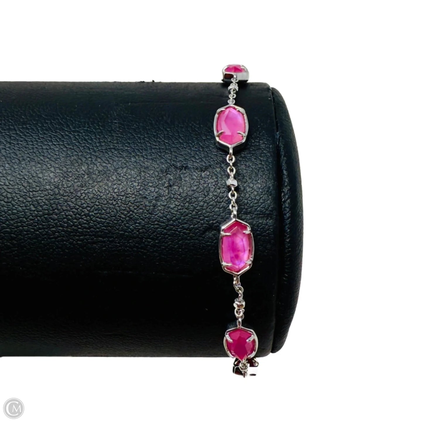 Emilie Link Bracelet in Silver Azalea Illusion By Kendra Scott