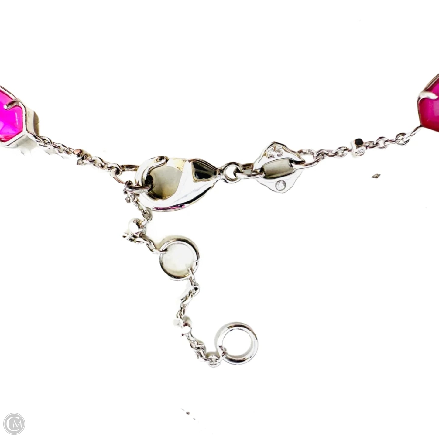 Emilie Link Bracelet in Silver Azalea Illusion By Kendra Scott