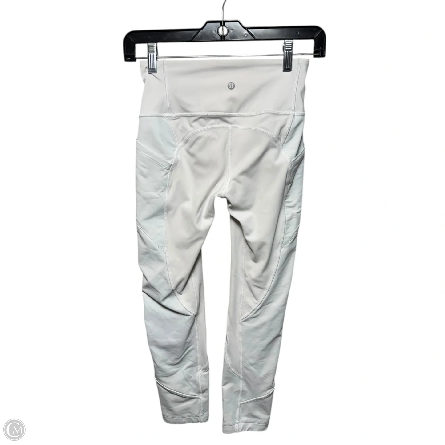 Athletic Leggings By Lululemon In White, Size: 4