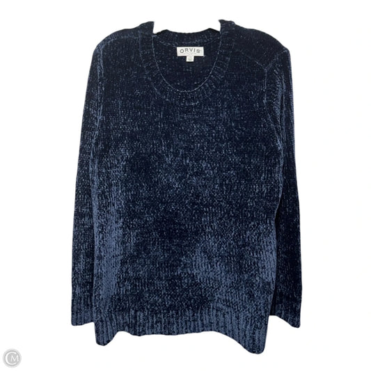 Sweater By Orvis In Navy, Size: L