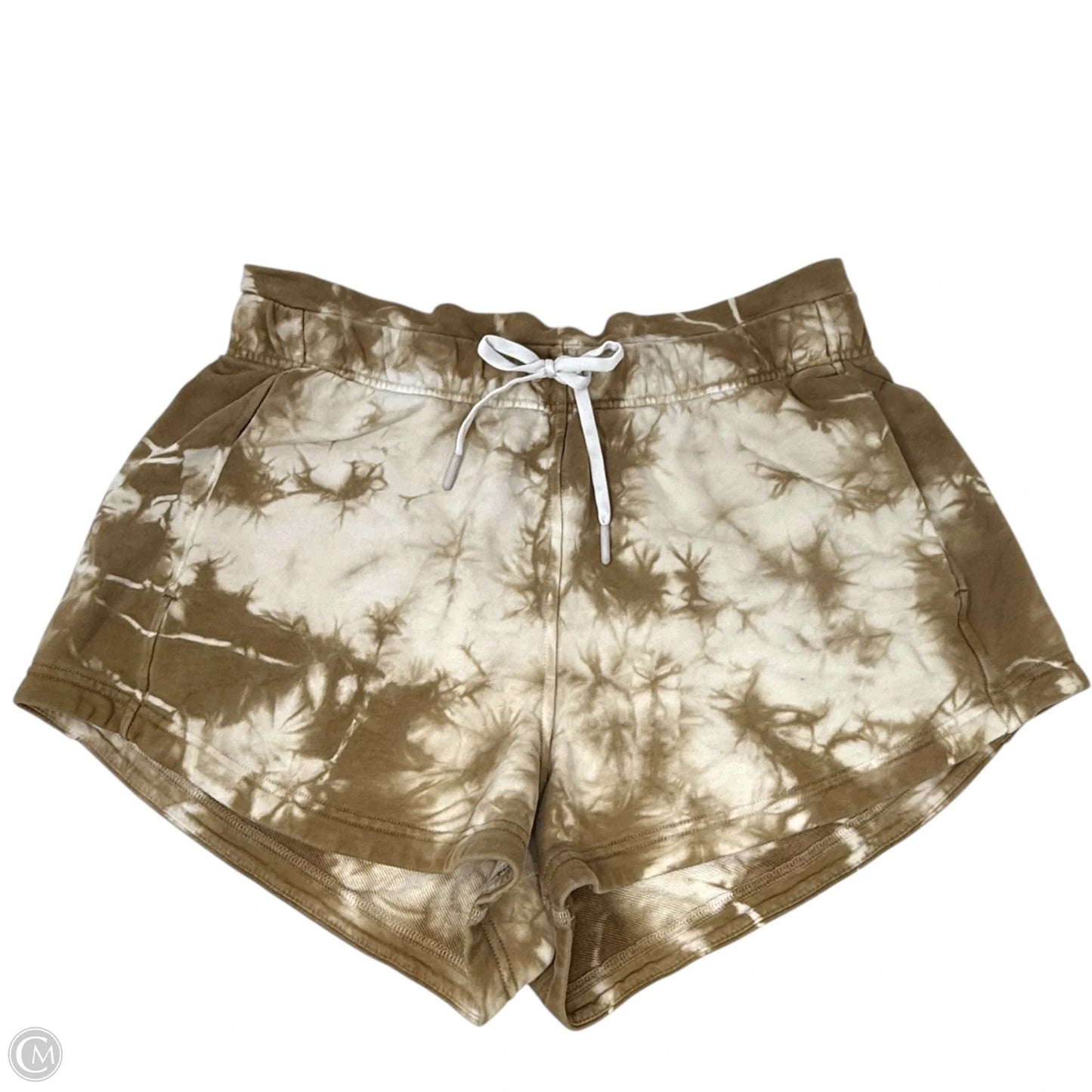 Inner Glow Shorts By Lululemon In Short Earth Dye Sand Print, Size: 12