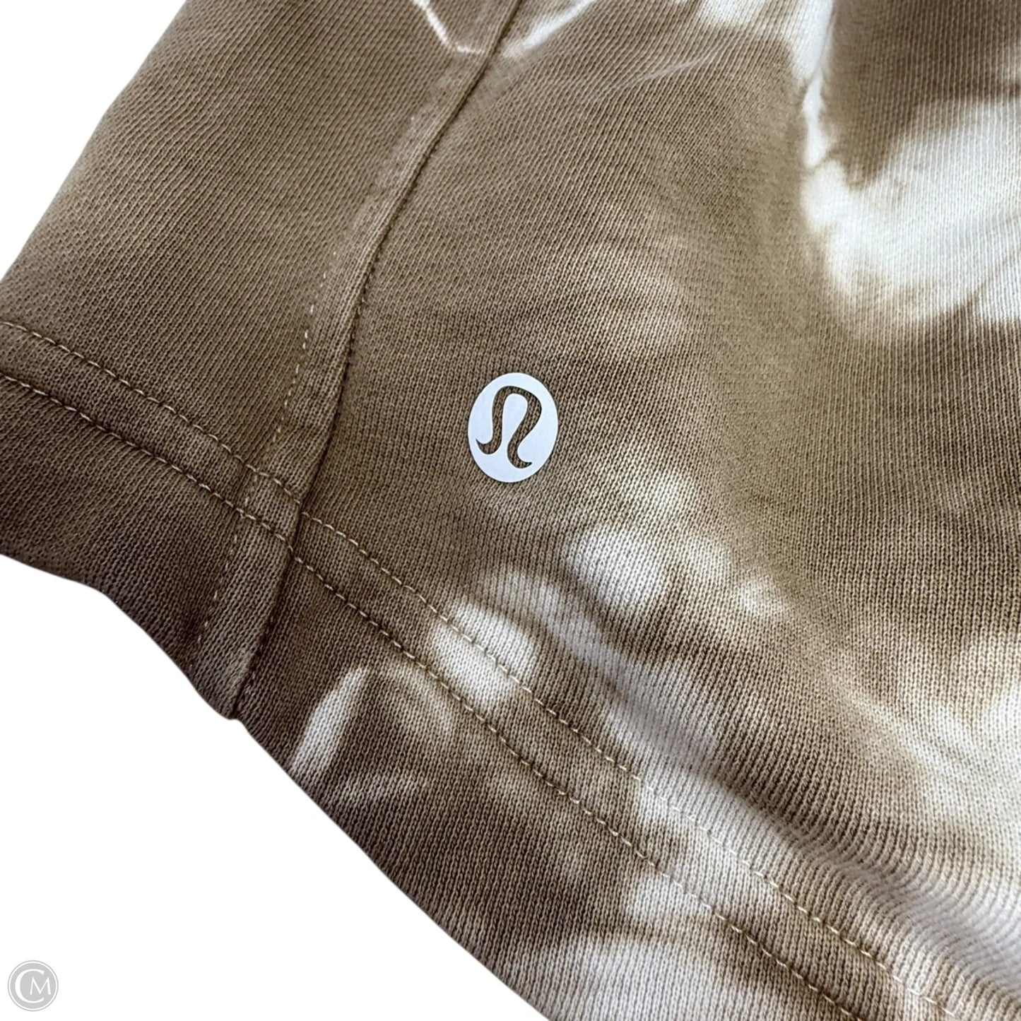 Inner Glow Shorts By Lululemon In Short Earth Dye Sand Print, Size: 12