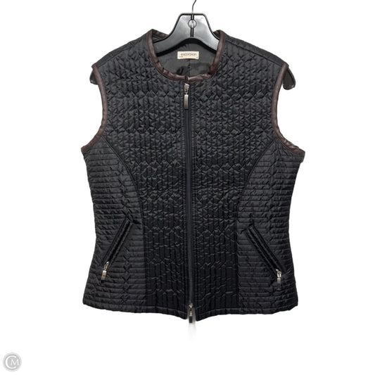 Vest Puffer & Quilted By Escorpion In Black, Size: M
