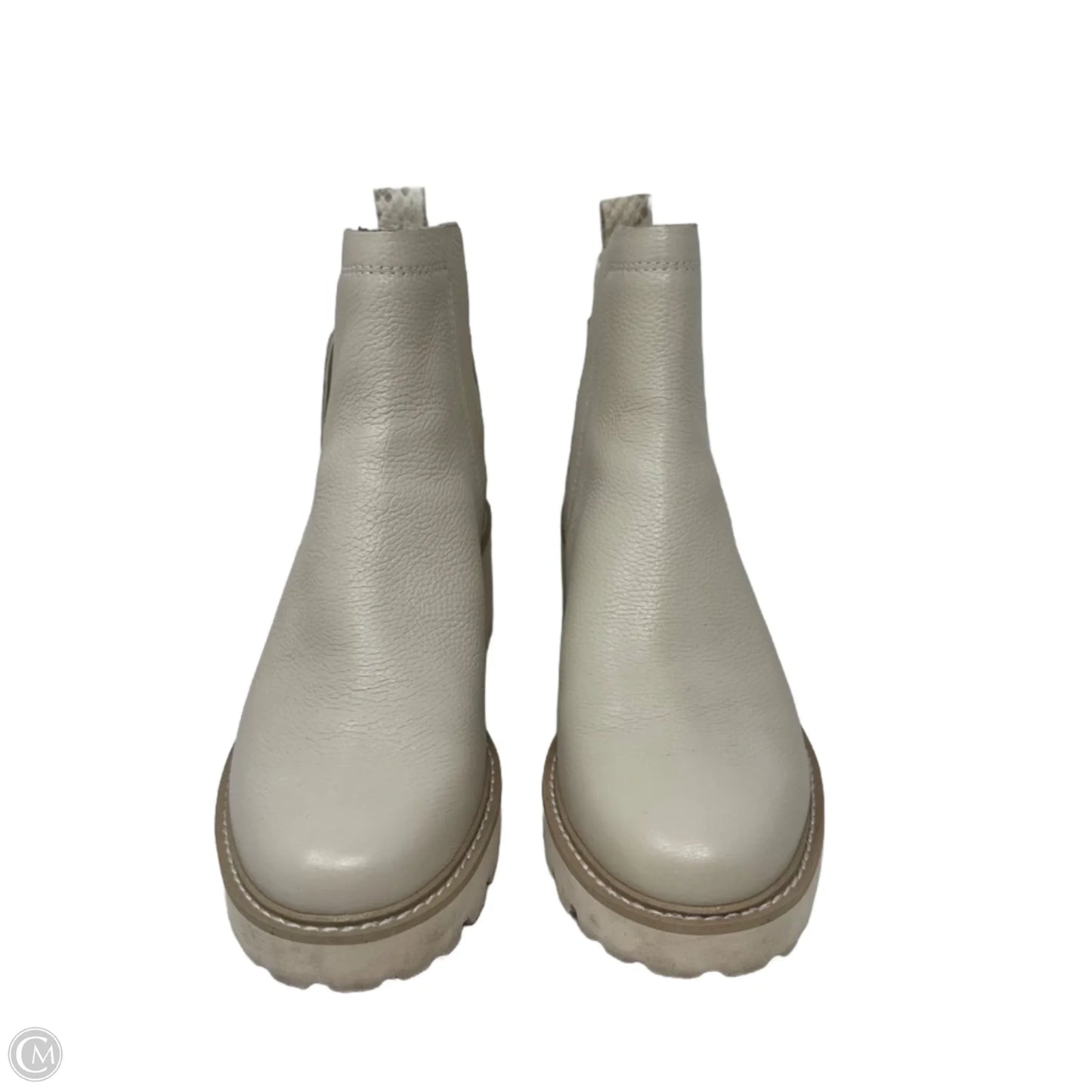 Boots Ankle Heels By Dolce Vita In Cream, Size: 9