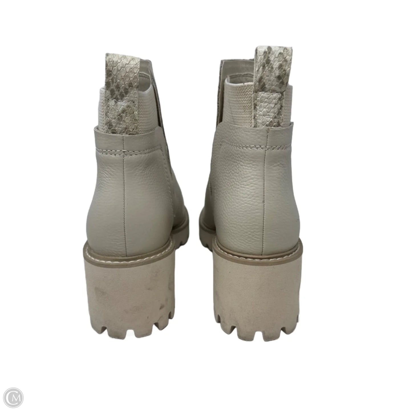 Boots Ankle Heels By Dolce Vita In Cream, Size: 9