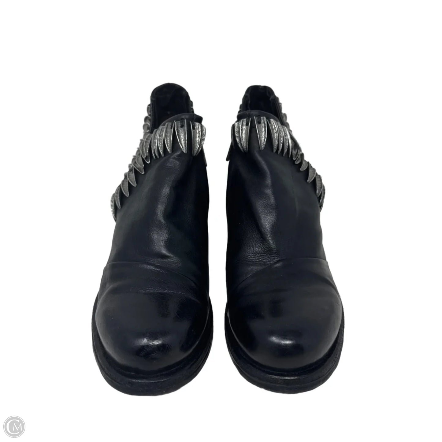 Iker Boots Leather By A.S. 98 In Black, Size: 10