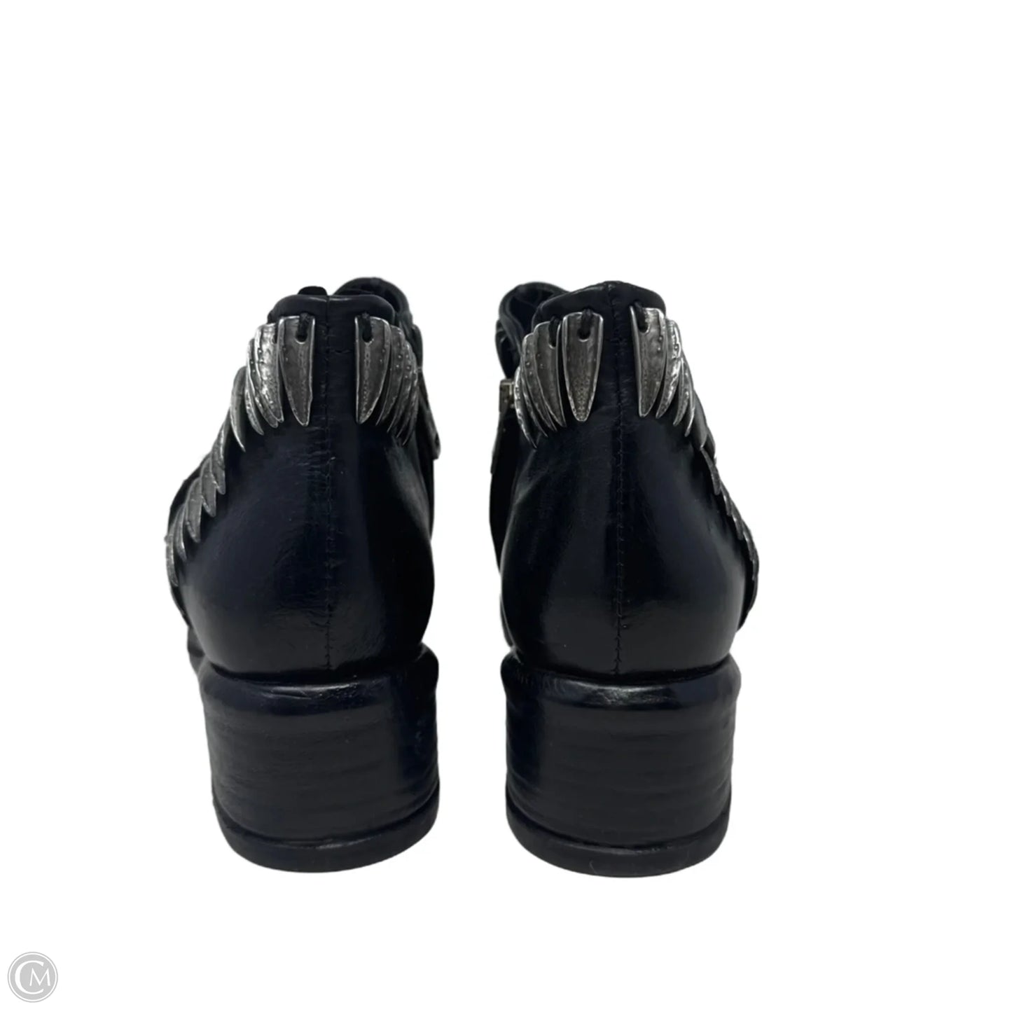 Iker Boots Leather By A.S. 98 In Black, Size: 10