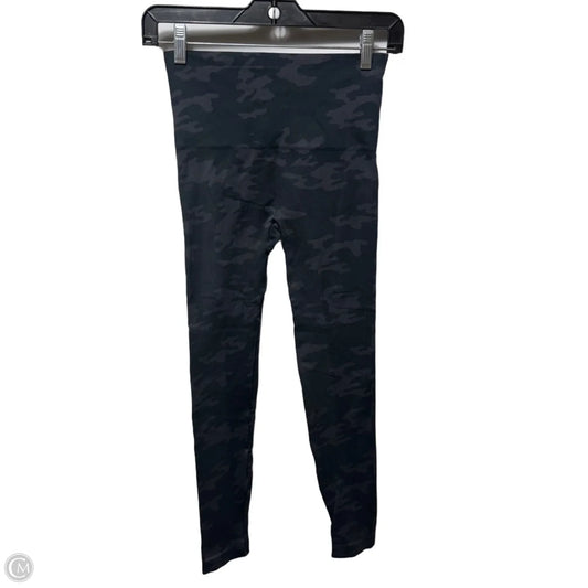 Athletic Leggings By Spanx In Camouflage Print, Size: S