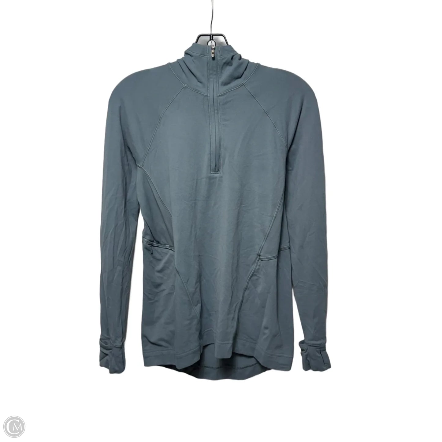 Athletic Jacket By Lululemon In Blue, Size: 4